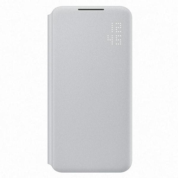 Samsung LED View Cover-deksel med LED-skjerm Samsung Galaxy S22+ (S22 Plus) lysegrå (EF-NS906PJEGEE)