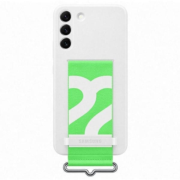 Samsung Silikondeksel gummi-silikondeksel til Samsung Galaxy S22+ (S22 Plus) - hvit (EF-GS906TWEGWW)