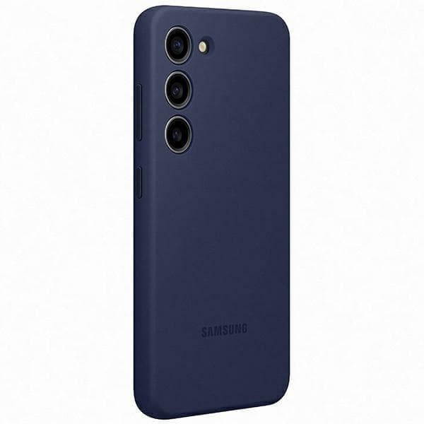 Samsung EF-PS916TN S23+ S916 kotelo laivastonsininen/laivastonsininen silikonikuori