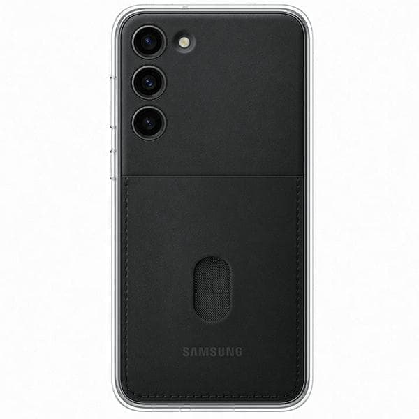 Samsung Frame Cover beskyttelsesdeksel for Samsung Galaxy S23+ deksel med utskiftbare bakdeksler svart (EF-MS916CBEGWW)