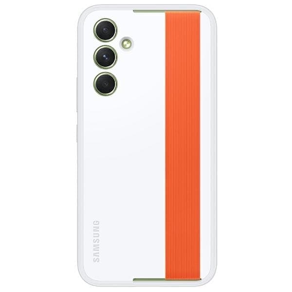 Kotelo Samsung EF-XA546CWEGWW A54 5G A546 valkoinen/valkoinen ohut hihnan suoja
