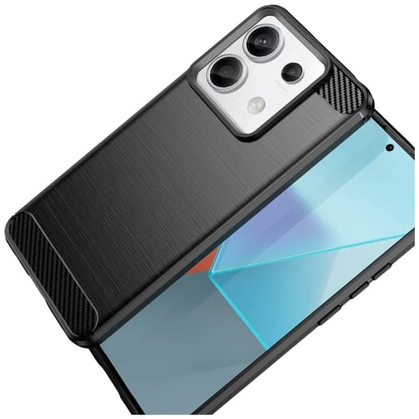 Karbonveske til Xiaomi Redmi Note 13 5G - Svart