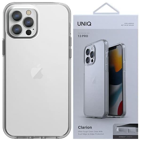 UNIQ-deksel Clarion iPhone 13 Pro Max 6.7 gjennomsiktig/gjennomsiktig klar