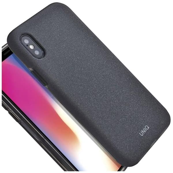 UNIQ Lithos iPhone Xs Max deksel svart/kullsvart