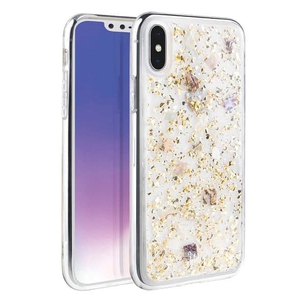 Uniq Lumence Clear beskyttelsesdeksel til iPhone Xs Max - gull