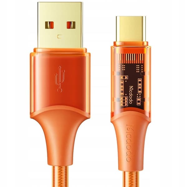 MCDODO USB-C KABEL SNABBLADDNING FOR SAMSUNG XIAOMI USB TYPE C 6A 100W 2M