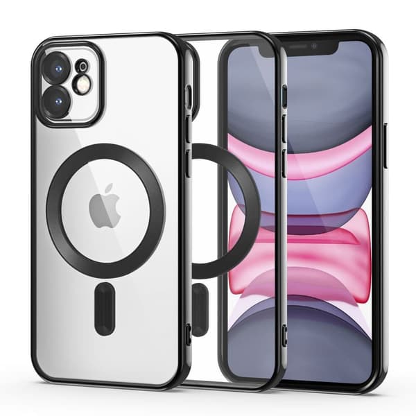 TECH-PROTECT MAGSHINE MAGSAFE IPHONE 11 SVART