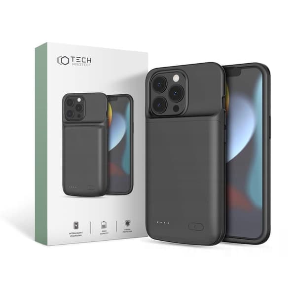 TECH-PROTECT POWERCASE 4800MAH IPHONE 13/13 PRO SVART