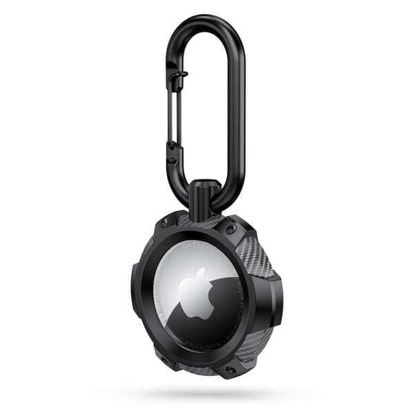 TECH-PROTECT TPUCARBON APPLE AIRTAG SVART