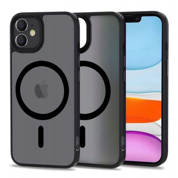 TECH-PROTECT MAGMAT MAGSAFE IPHONE 11 MATT SVART
