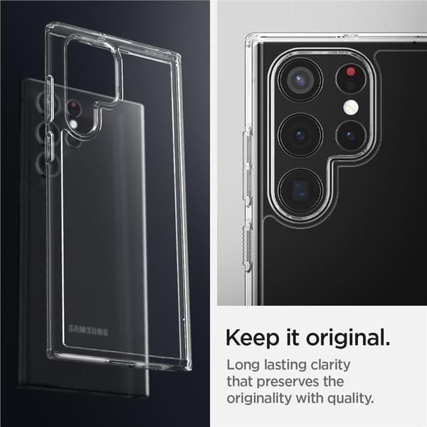 SPIGEN ULTRA HYBRID GALAXY S22 ULTRA KRYSTALLKLAR