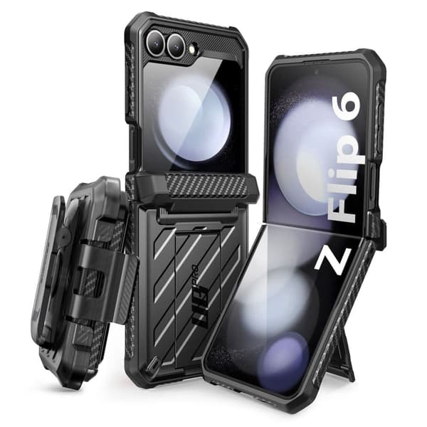 SUPCASE UNICORN BEETLE PRO GALAXY FLIP 6 I SVART