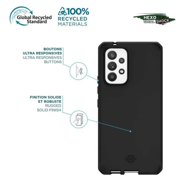 Mobilis Spectrumphone-puhelimen Kotelo Galaxy A33 -puhelimeen Musta