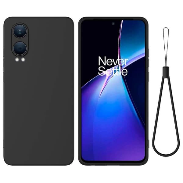 Liquid silikondeksel OnePlus Nord CE4 Lite - Svart