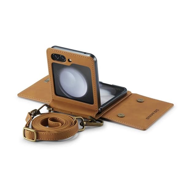 DG-Ming M2 cover Samsung Galaxy Z Flip 5 - Brun