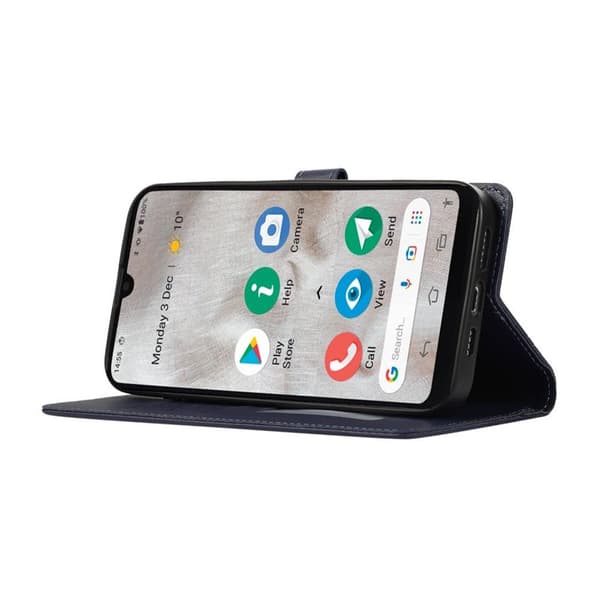Blush mobilfodral 3-kort Doro 8210 - Navy