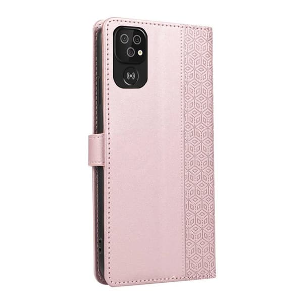Blush mobilfodral 3-kort Doro 8100 - Blush Pink