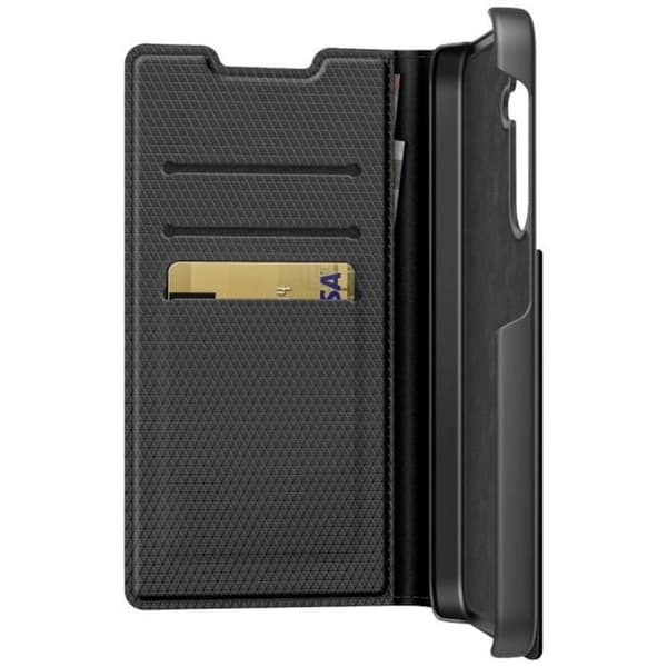 Plånboksfodral - BLACKROCK - Samsung Galaxy A35 5G - Svart - Mjuk - Klaff