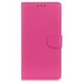 Miniatyrbild 6 av 6: Sony Xperia 1 VI Litchi Läder Fodral Rosa