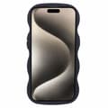 Miniatyrbild 2 av 6: iPhone 14 Mobilskal Wavy Svart
