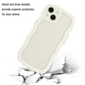 Miniatyrbild 2 av 3: iPhone 14 Skal Wavy Hybrid Transparent/Vit