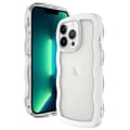 Miniatyrbild 1 av 6: iPhone 15 Pro Max Skal Wavy Hybrid Transparent/Vit