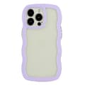 Miniatyrbild 2 av 6: iPhone 15 Pro Skal Wavy Hybrid Transparent/Lila