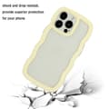 Miniatyrbild 3 av 6: iPhone 15 Pro Skal Wavy Hybrid Transparent/Gul