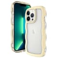 Miniatyrbild 1 av 6: iPhone 15 Pro Skal Wavy Hybrid Transparent/Gul