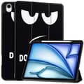 Miniatyrbild 1 av 6: iPad Air 13 2025/2024 Tri-Fold Fodral Pennhållare Dont Touch Me