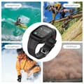 Miniatyrbild 4 av 6: ShellBox Armband Apple Watch 44 mm Vattentätt Skal Svart
