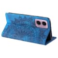 Miniatyrbild 3 av 6: Motorola Moto G04 4G/G24 4G Fodral Filp Mandala Blå