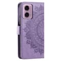 Miniatyrbild 6 av 6: Motorola Moto G04 4G/G24 4G Fodral Mandala Lila