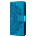 Miniatyrbild 5 av 6: Motorola Moto G04 4G/G24 4G Fodral Mandala Blå