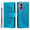 Miniatyrbild 1 av 6: Motorola Moto G04 4G/G24 4G Fodral Mandala Blå