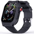 Miniatyrbild 2 av 6: ShellBox Armband Apple Watch 41 mm Vattentätt IP68 Skal Svart
