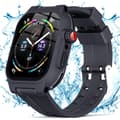 Miniatyrbild 1 av 6: ShellBox Armband Apple Watch 45 mm Vattentätt IP68 Skal Svart