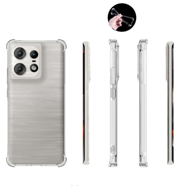 Motorola Edge 50 Pro 5G TPU Skal Transparent
