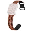 Miniatyrbild 1 av 4: Apple Watch 38/40/41 Klockarband Leopard Brun/Svart