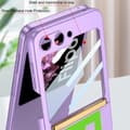 Miniatyrbild 3 av 6: GKK Galaxy Z Flip 6 Skal Bälte Hybrid Rosa