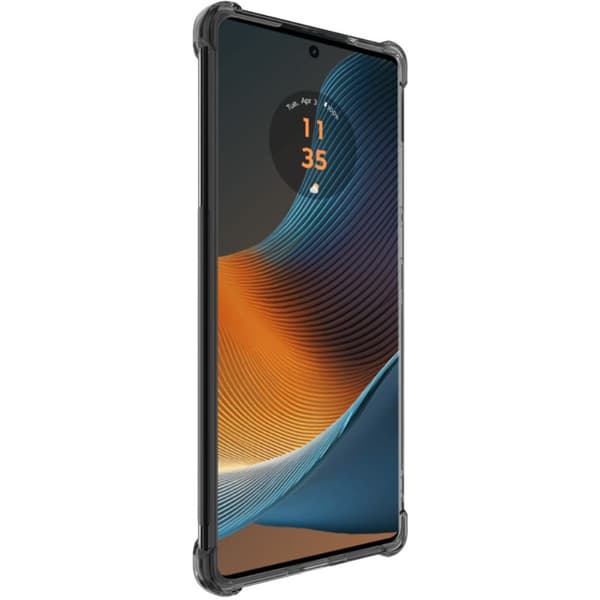 IMAK Motorola Edge 50 Fusion 5G TPU Skal Tonad Svart