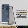 Miniatyrbild 2 av 5: IMAK Motorola Edge 50 Fusion 5G TPU Skal Tonad Svart
