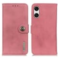 Miniatyrbild 1 av 6: KHAZNEH Sony Xperia 10 VI Läder Fodral Rosa