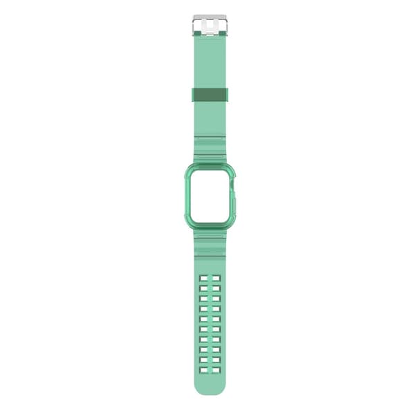Apple Watch 38/40/41mm Kristall Skal/Armband Grön