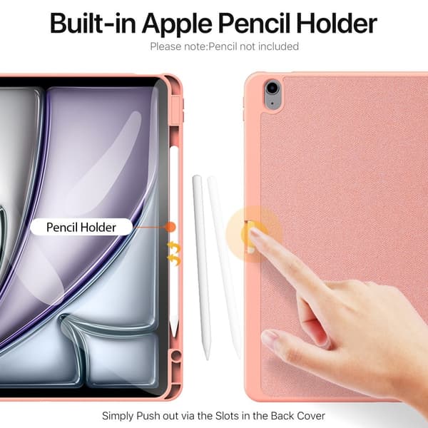 DUX DUCIS iPad Air 13 2025/2024 DOMO Series Fodral Roséguld