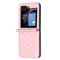 Miniatyrbild 3 av 6: Galaxy Z Flip 6 Skal Diamond Textur Rosa