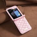 Miniatyrbild 6 av 6: Galaxy Z Flip 6 Skal Diamond Textur Rosa
