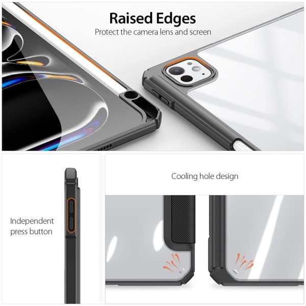 DUX DUCIS iPad Pro 11 2024 Fodral TOBY Svart