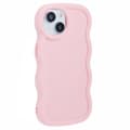 Miniatyrbild 3 av 6: iPhone 14 Mobilskal Wavy Ljus Rosa