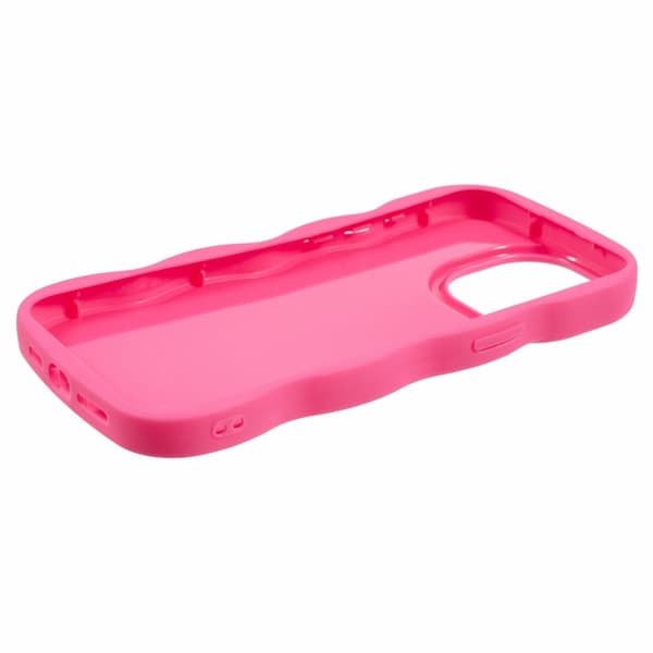 iPhone 12/12 Pro Mobilskal Wavy Rosa